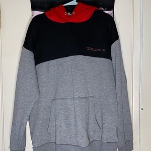 Forever 21 “Excellence” Multicolored Hoodie